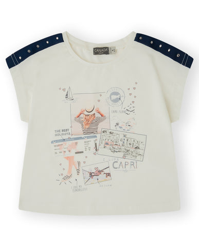 Canada House Girls T-Shirt - 24381041