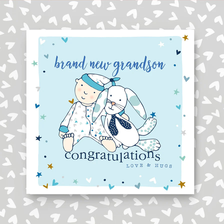 Brand New Grandson Card