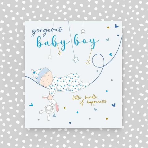 Gorgeous Baby Boy Card