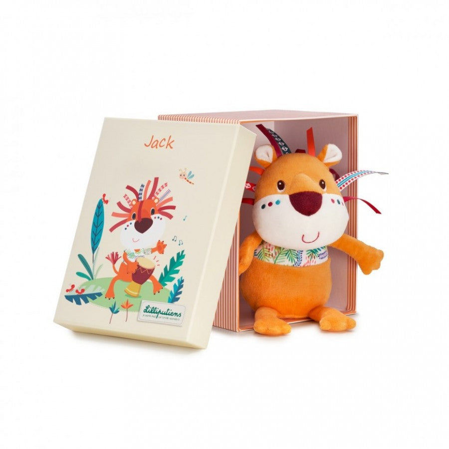 Lilliputiens Jack The Cuddly Lion Plush - 83085