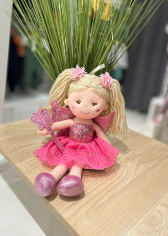 Pink Personalised Fairy Doll