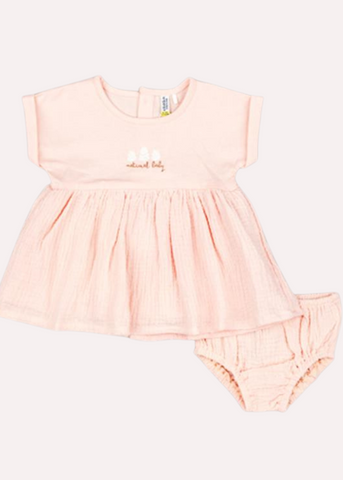 Losan Baby Girls Dress And Pants Set - P0501_24004