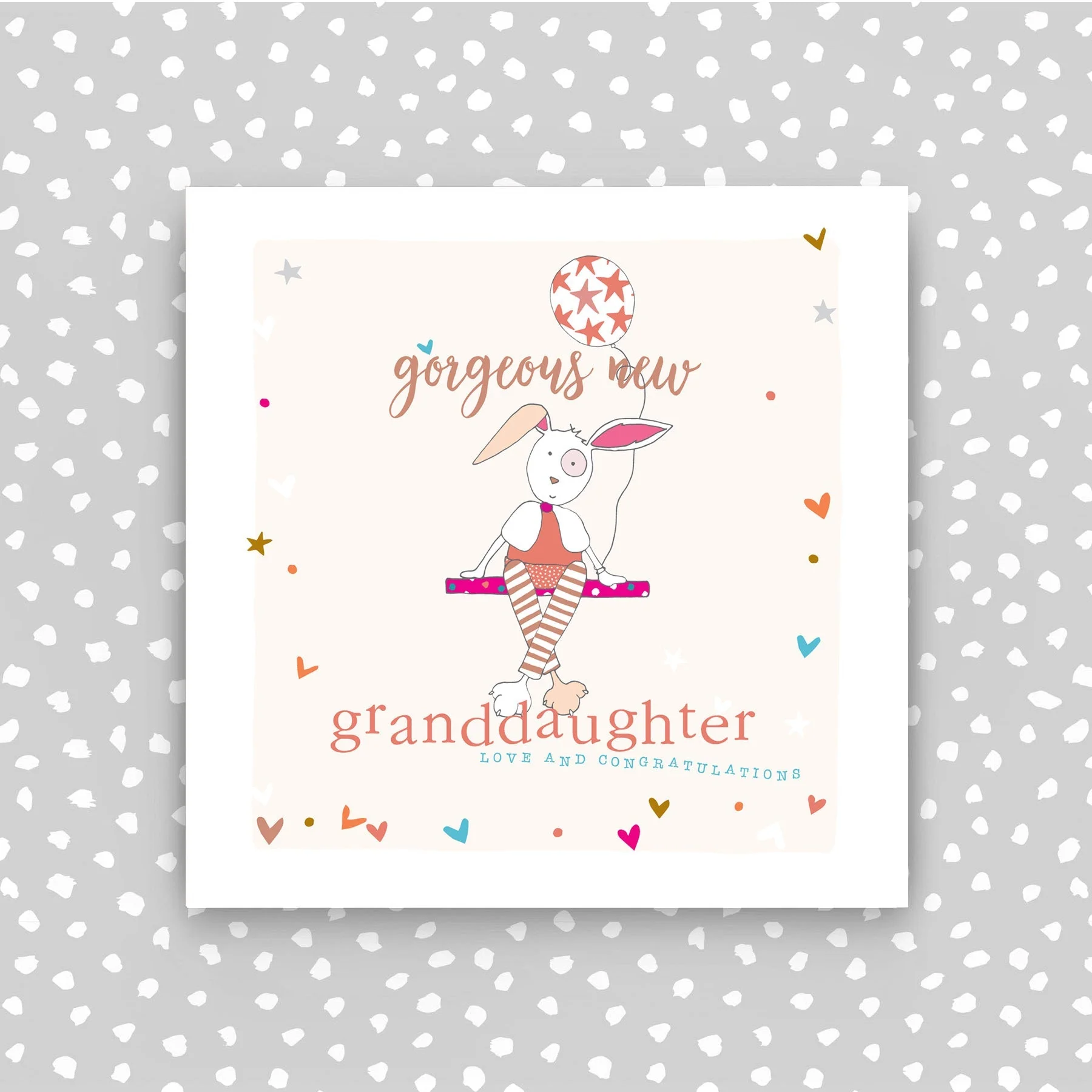 Gorgeous New Granddaughter Card