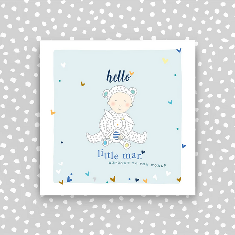 Hello Little Man Card