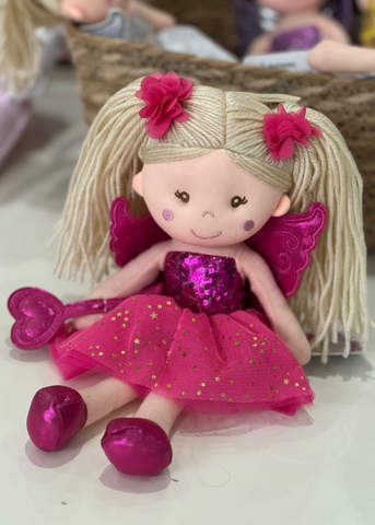 Coral Personalised Fairy Doll