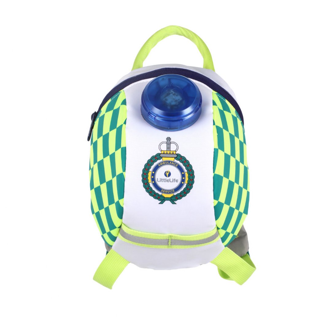 Little Life backpack with reins and real flashing light