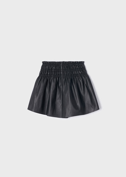 Mayoral Girls Leather Look Shorts - 4950-89