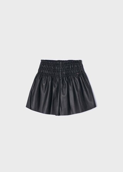 Mayoral Girls Leather Look Shorts - 4950-89