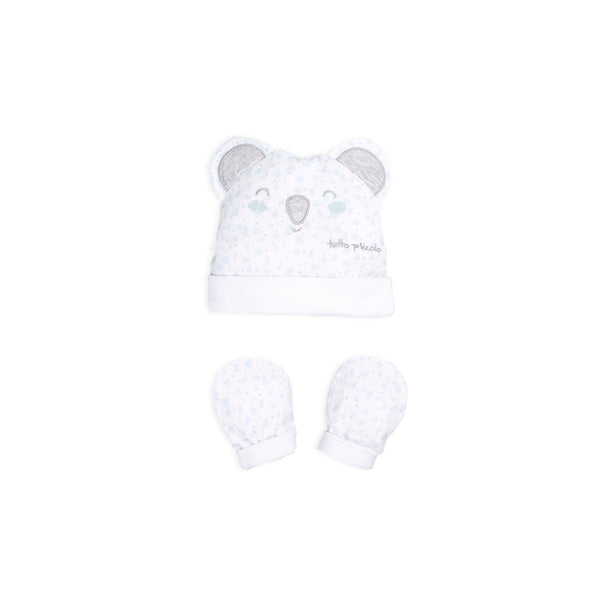 Tutto Piccolo Baby Boys Hat And Mittens Set - 3983S22